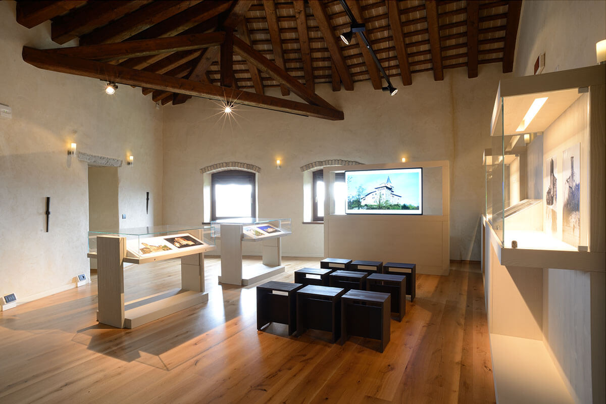 Sala museo Castello Savorgnan - Fabbro Arredi